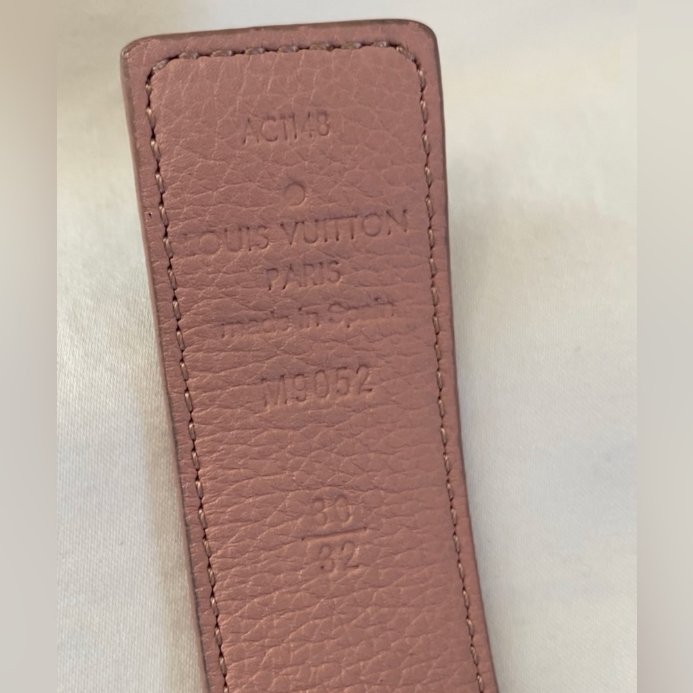 Authentic Lv Initiales 30mm Reversible - image 3